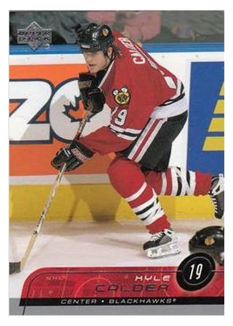 2002 Upper Deck Kyle Calder #38 card