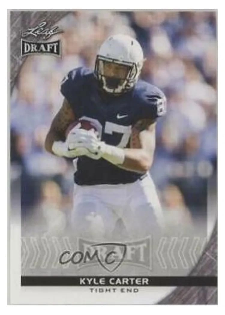 2016 Leaf Draft Kyle Carter #57 card