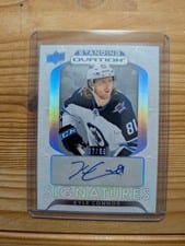 2021-22 Upper Deck Ovation Standing Ovation Signatures Kyle Connor #SOS-KC card
