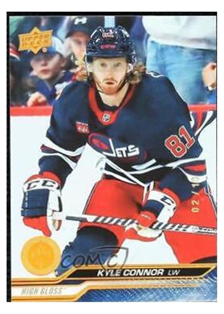 2023-24 Upper Deck Base Set Kyle Connor #443 card