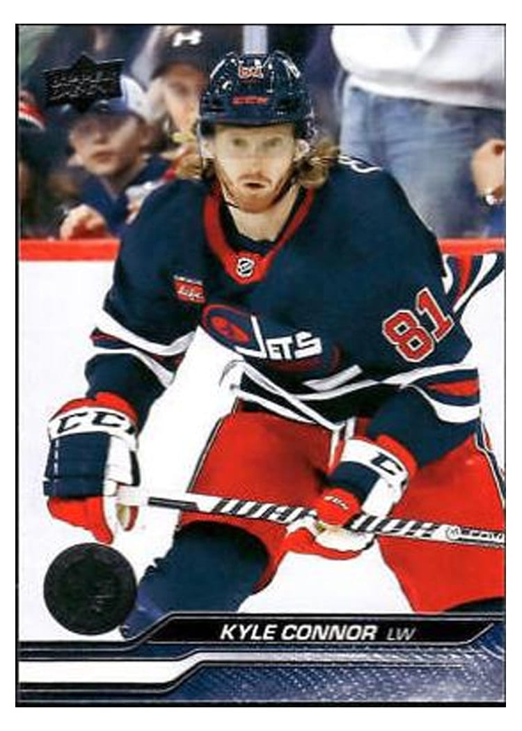 2023-24 Upper Deck Base Set Kyle Connor #443 card