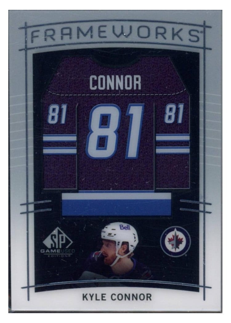 2024-25 SP Game Used Frameworks Kyle Connor #F-KC card