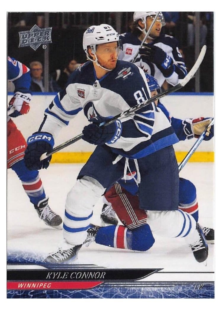 2024-25 Upper Deck Base Set Kyle Connor #193 card