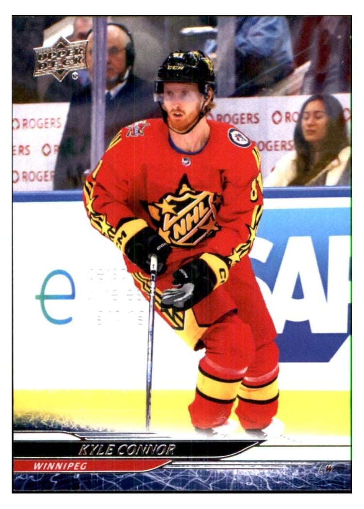 2024-25 Upper Deck Base Set Kyle Connor #692 card