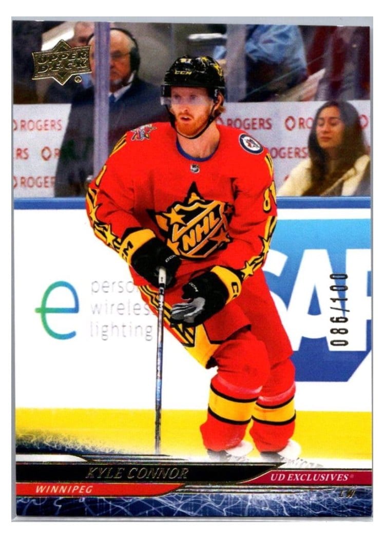 2024-25 Upper Deck Base Set Kyle Connor #692 card