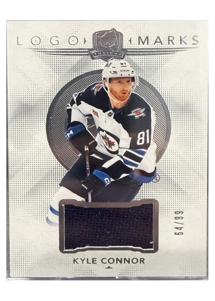 2024-25 Upper Deck The Cup Logomarks Kyle Connor #LM-KC card