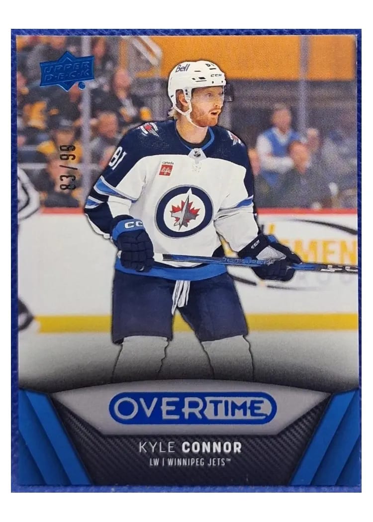 2024 Upper Deck Overtime Kyle Connor #8 card