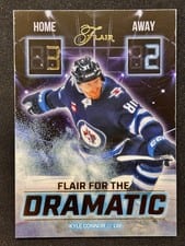 2025-26 Flair Flair for the Dramatic Kyle Connor #FTD-5 card