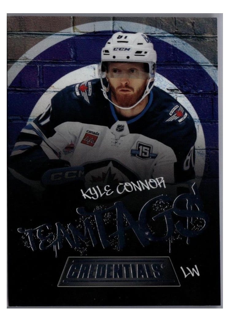 2025-26 Upper Deck Credentials Team Tags Kyle Connor #TT-23 card