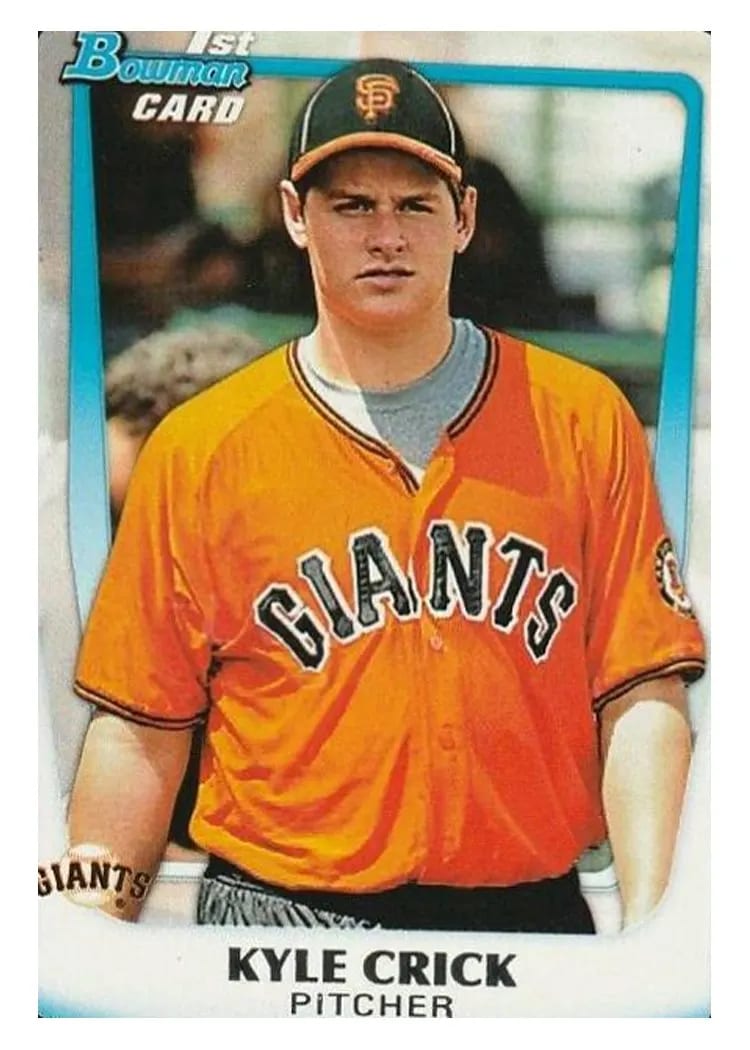 2011 Bowman Draft Prospects Kyle Crick #BDPP24 card