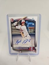 2025 Bowman Prospects Autographs Kyle DeBarge #BPA-KD card