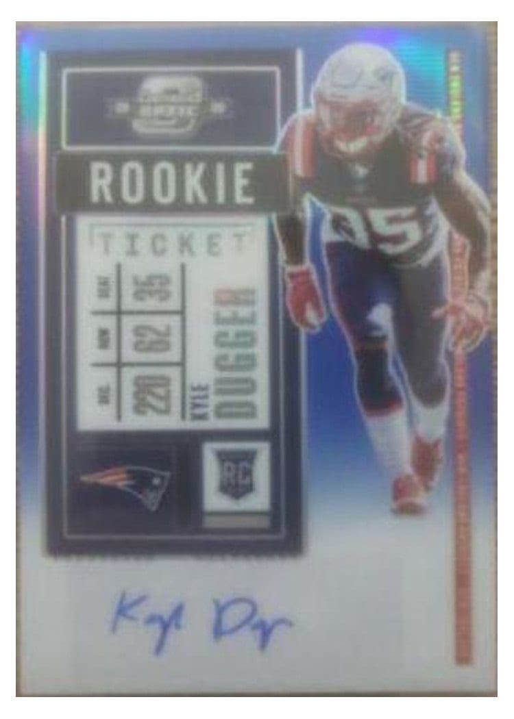 2020 Panini Contenders Optic Base Set Kyle Dugger #164 card