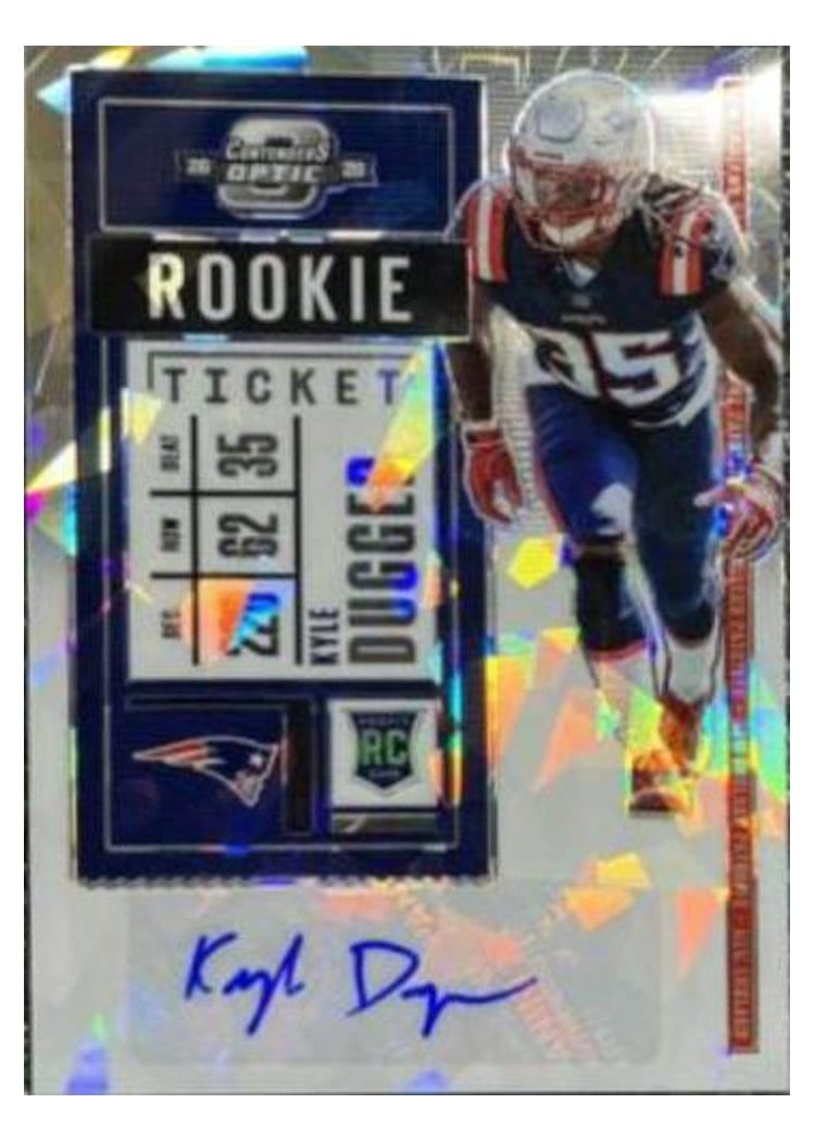 2020 Panini Contenders Optic Base Set Kyle Dugger #164 card