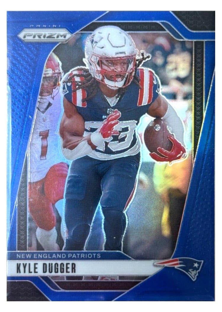 2024 Panini Prizm Base Set Kyle Dugger Blue #197 card