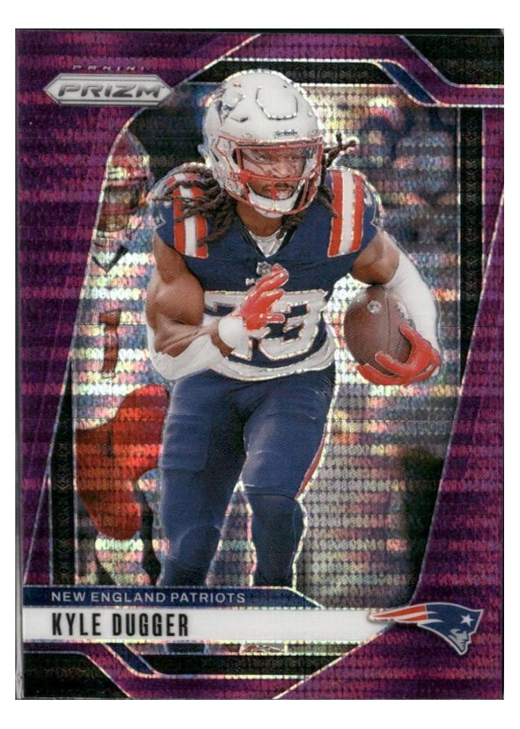 2024 Panini Prizm Base Set Kyle Dugger Purple Pulsar #197 card