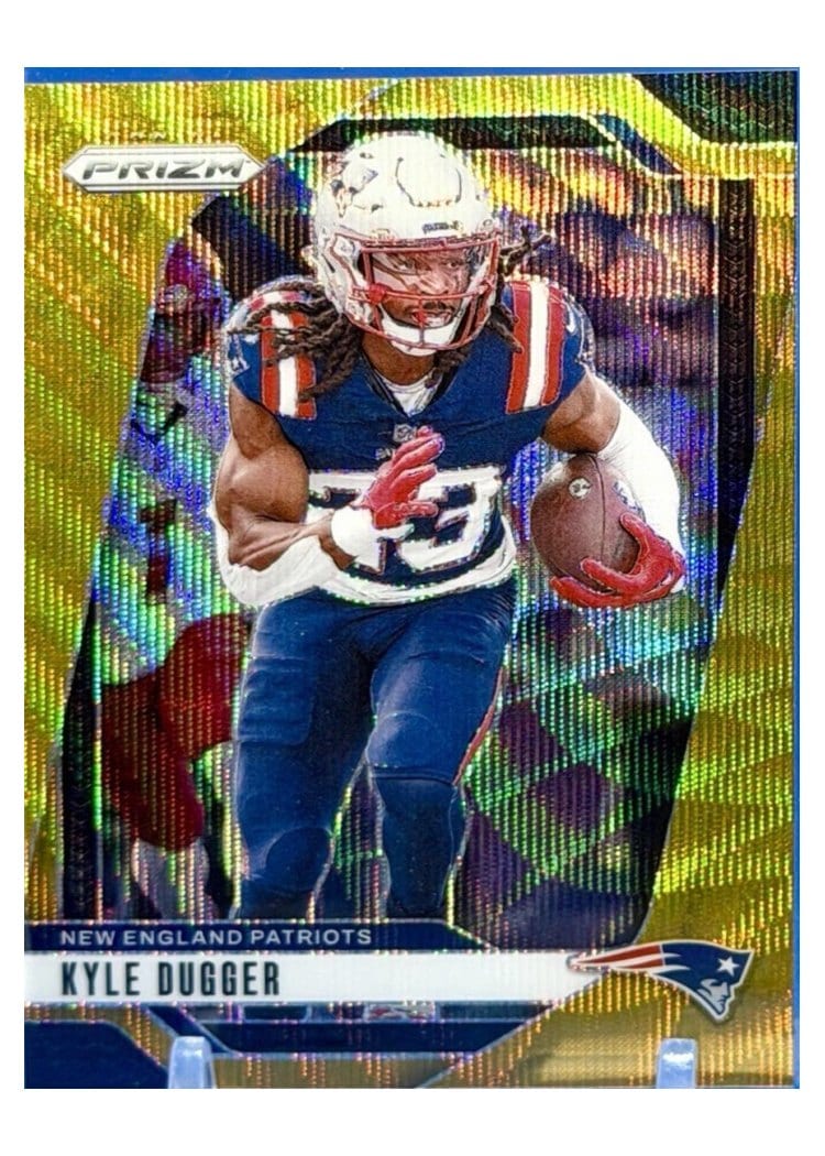 2024 Panini Prizm Base Set Kyle Dugger Gold #197 card