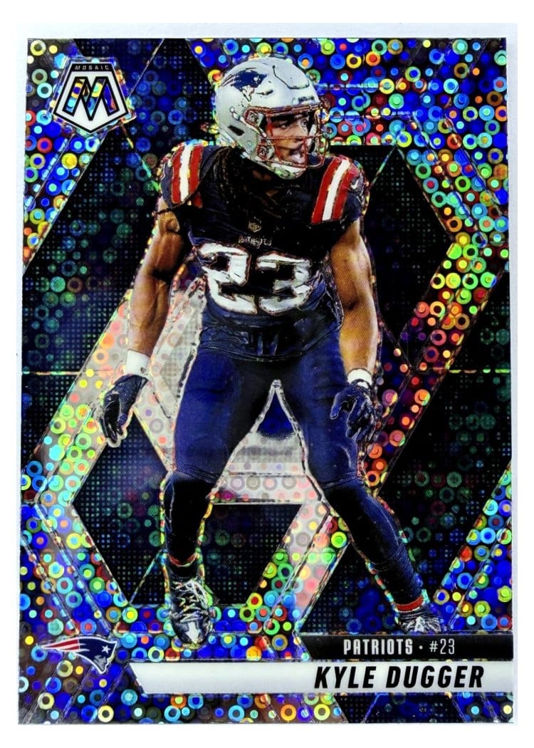 2025 Panini Mosaic Base Set Kyle Dugger #49 card