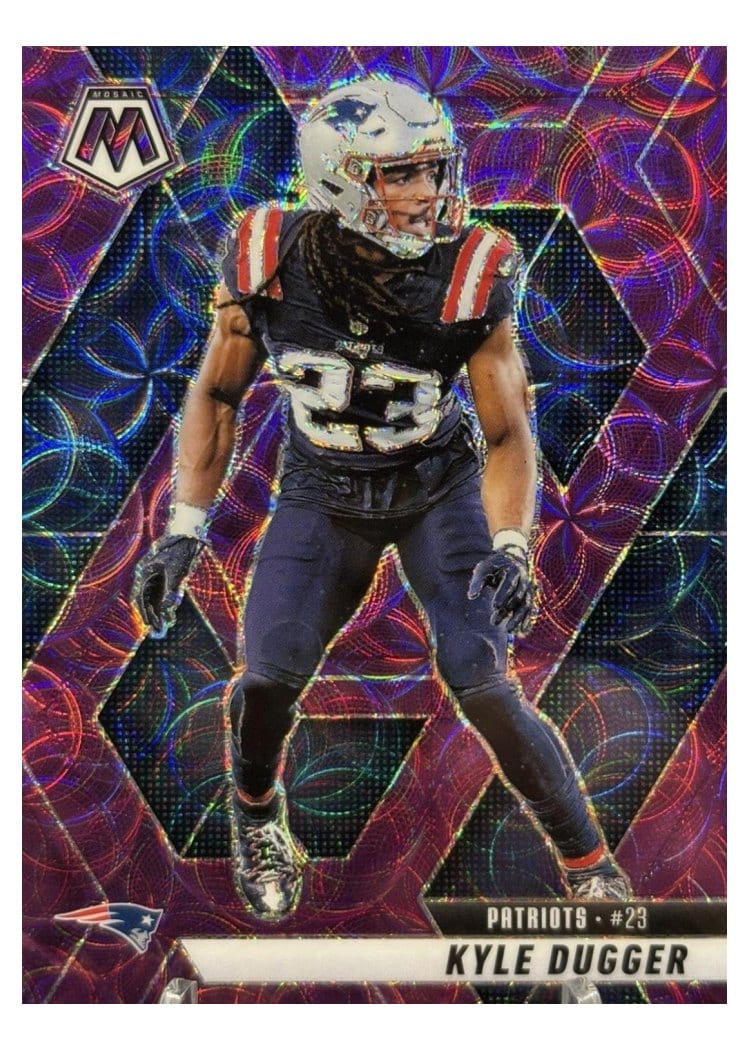 2025 Panini Mosaic Base Set Kyle Dugger #49 card