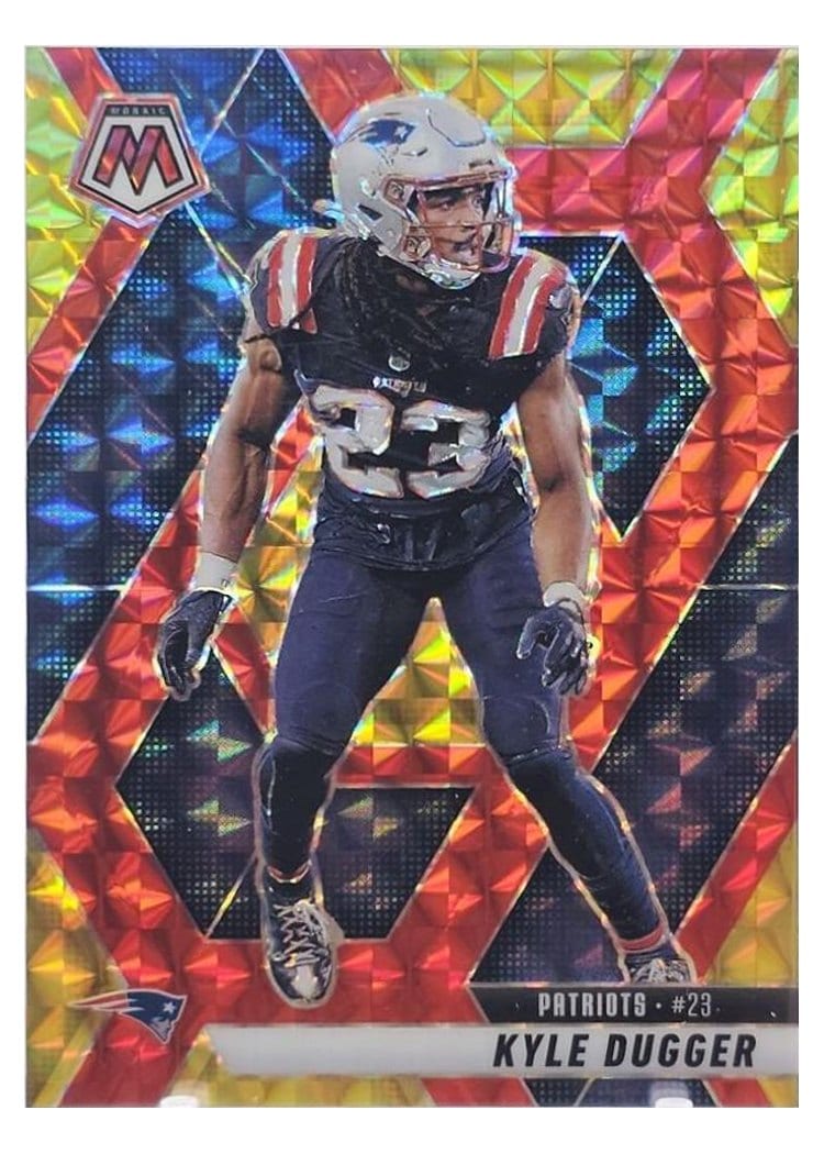 2025 Panini Mosaic Base Set Kyle Dugger #49 card