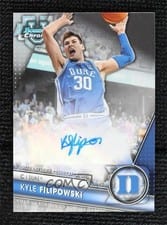 2023-24 Bowman University Chrome Bowman Chrome Prospects Autographs Kyle Filipowski #BCPA-KF card