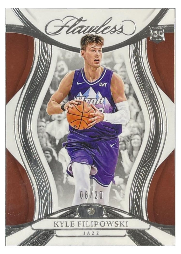 2024-25 Panini Flawless Base Gems Kyle Filipowski #67 card
