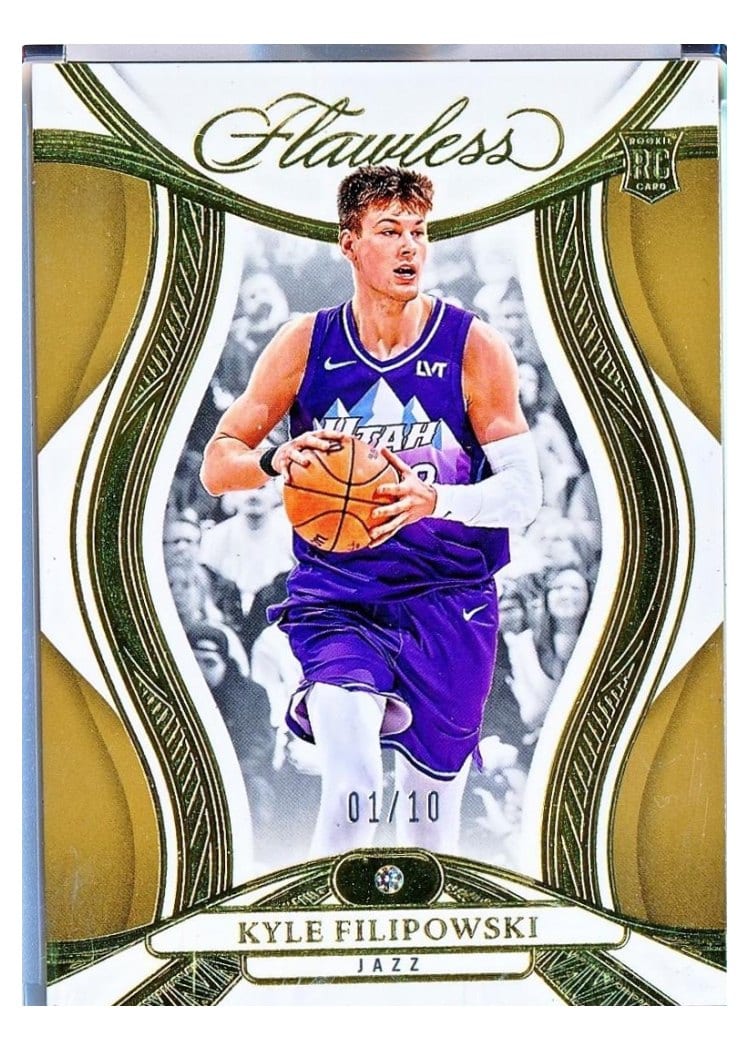 2024-25 Panini Flawless Base Gems Kyle Filipowski #67 card
