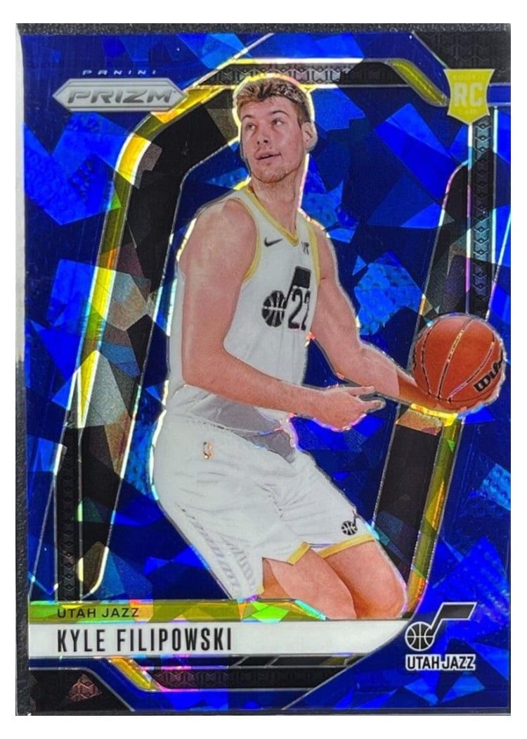 2024-25 Panini Prizm Base Set Kyle Filipowski Blue Ice #263 card