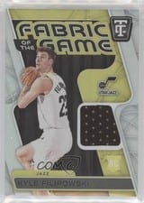 2024-25 Panini Totally Certified Fabric of the Game Rookies Kyle Filipowski #FGR-KLF card