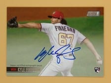 2021 Stadium Club Autographs Kyle Finnegan #SCBA-KF card