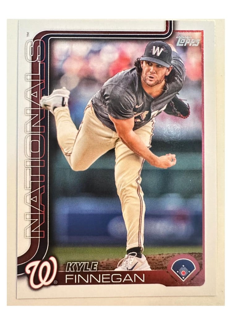 2025 Topps Base Set Kyle Finnegan #254 card