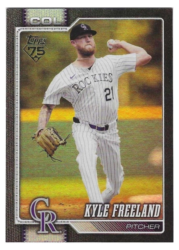 2026 Topps Base Set Kyle Freeland #106 card