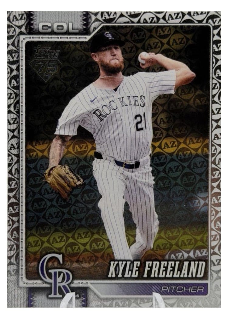 2026 Topps Base Set Kyle Freeland #106 card