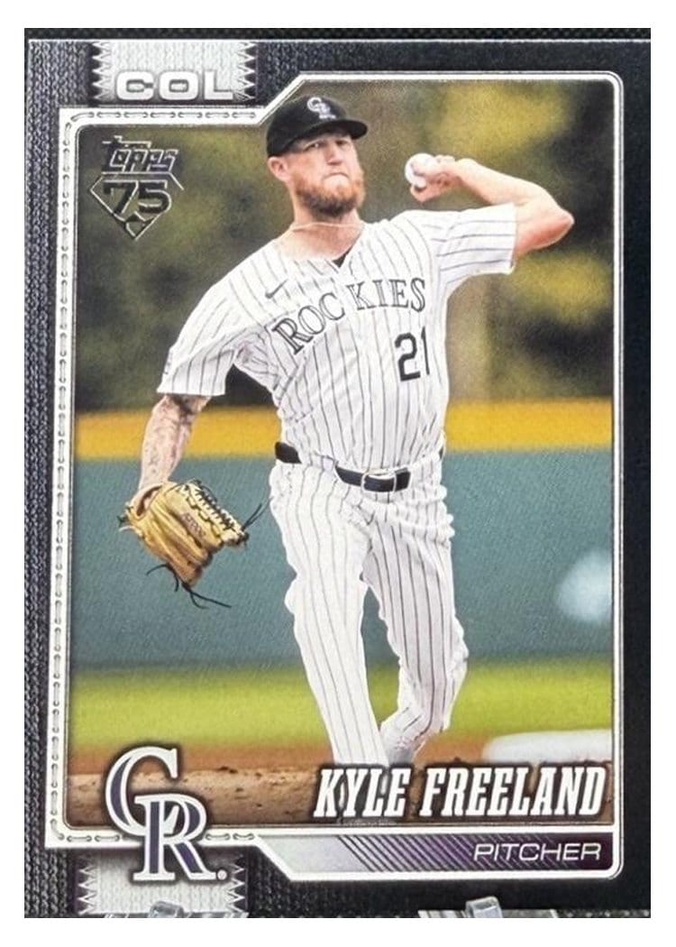 2026 Topps Base Set Kyle Freeland #106 card