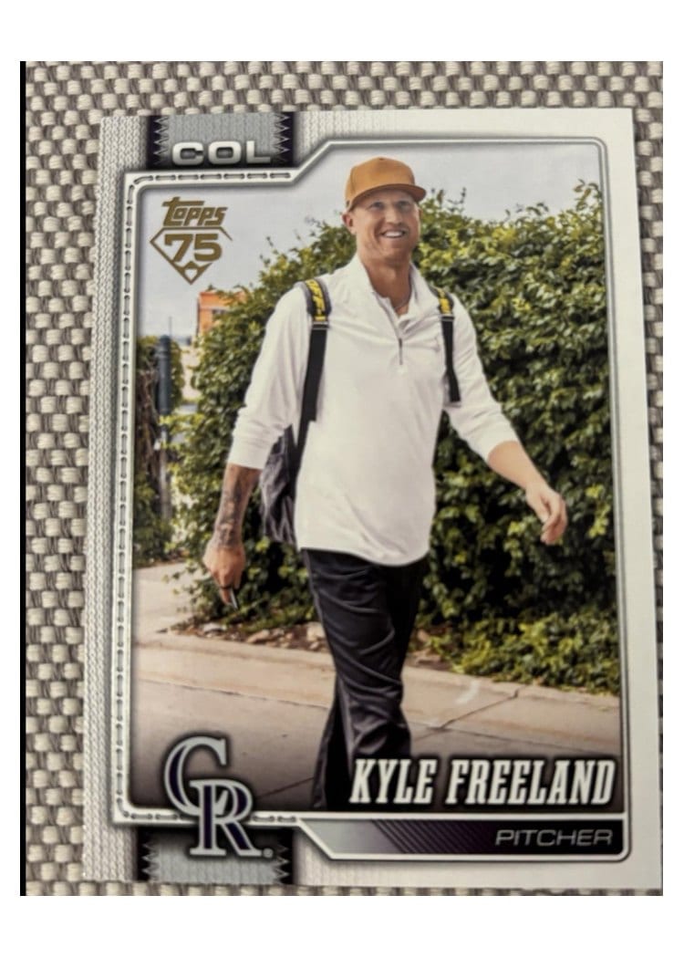 2026 Topps Base Set Kyle Freeland #106 card