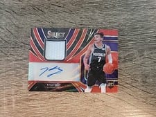 2019 Panini Select Rookie Jersey Autographs Kyle Guy #KGY card