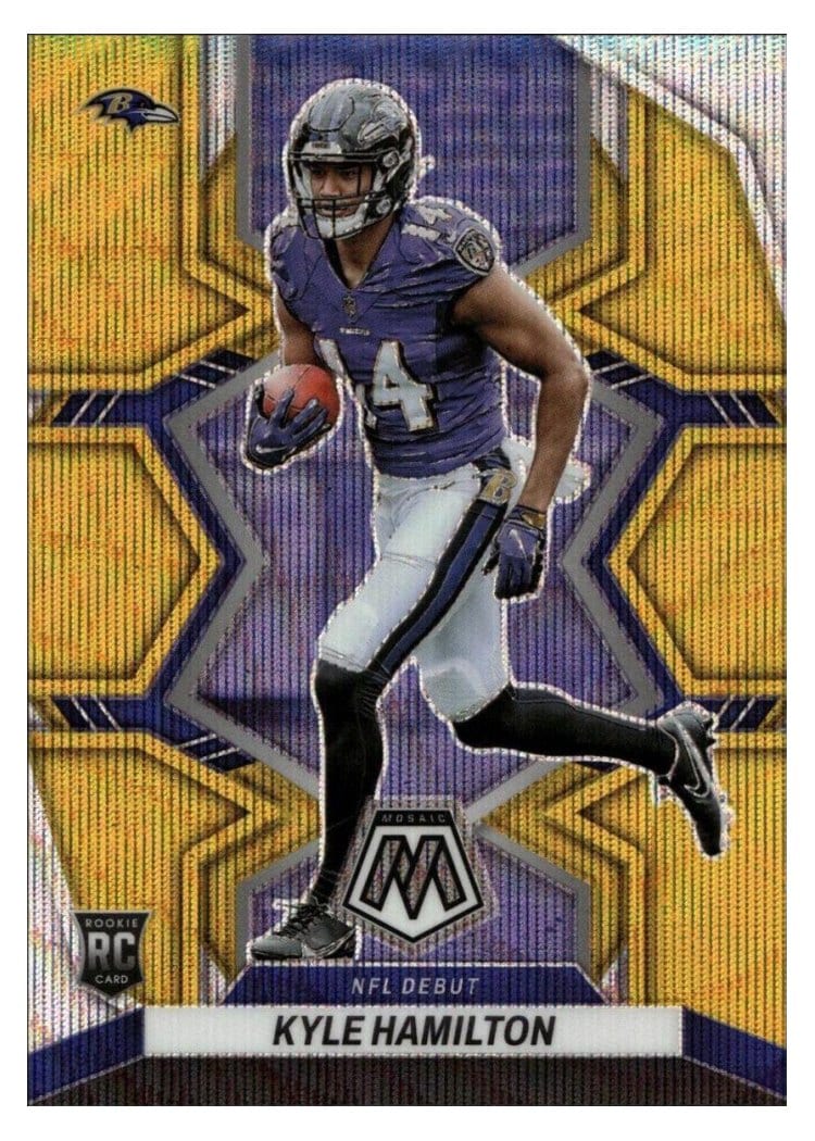 2022 Panini Mosaic Base Set Kyle Hamilton #288 card