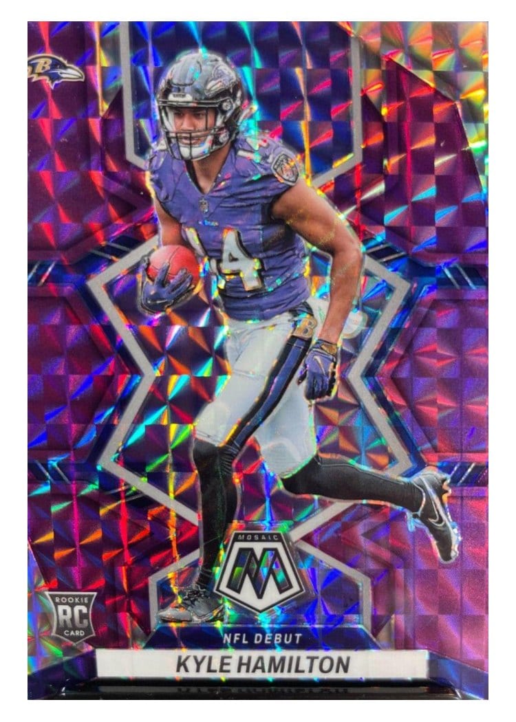 2022 Panini Mosaic Base Set Kyle Hamilton #288 card
