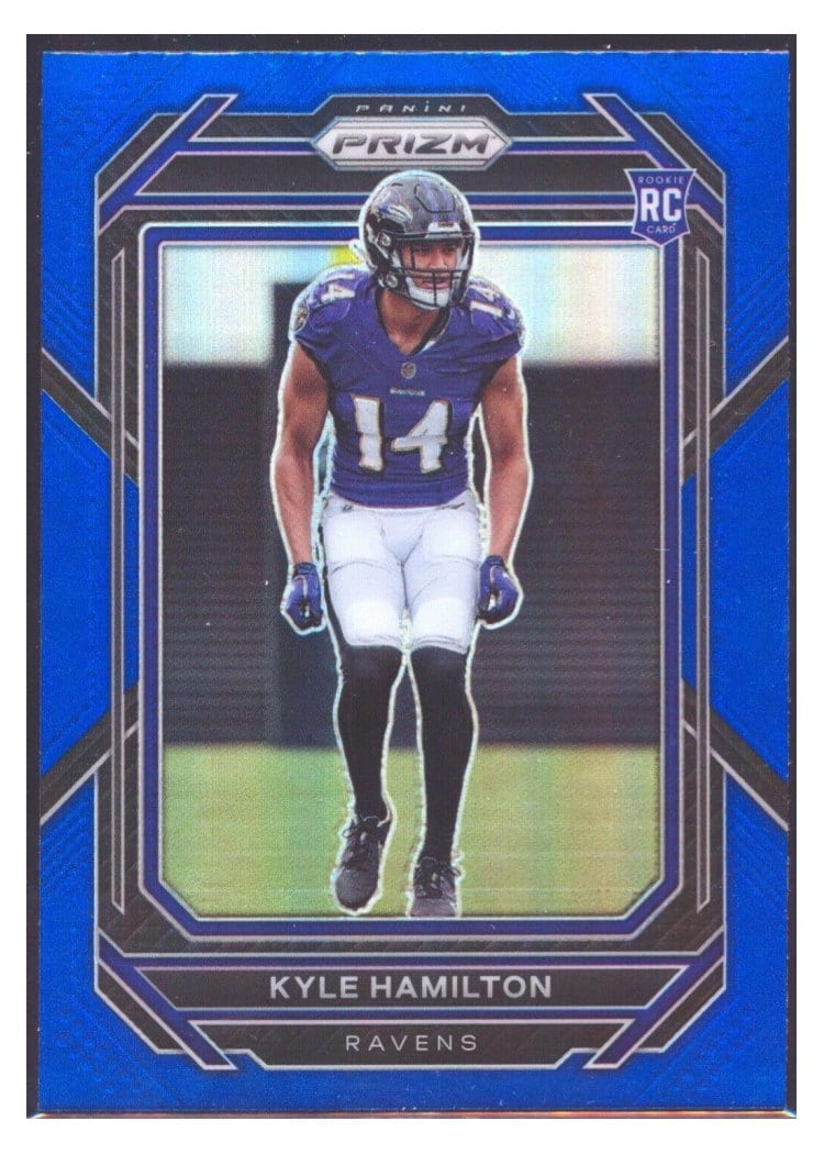 2022 Panini Prizm Base Set Kyle Hamilton #342 card