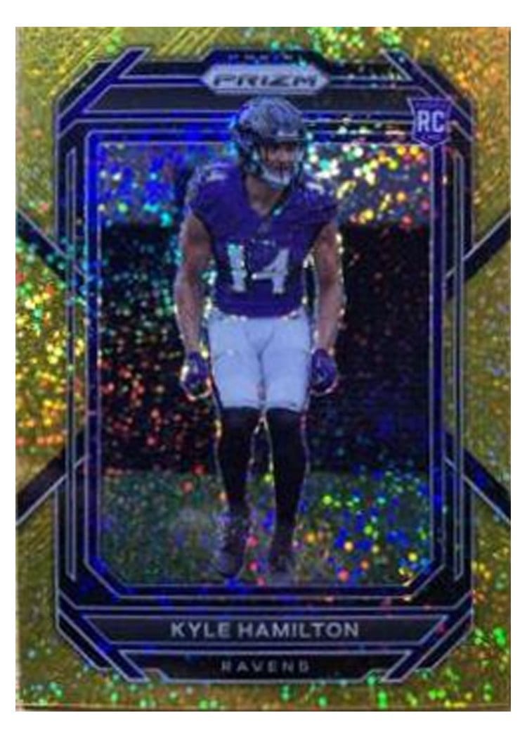 2022 Panini Prizm Base Set Kyle Hamilton #342 card