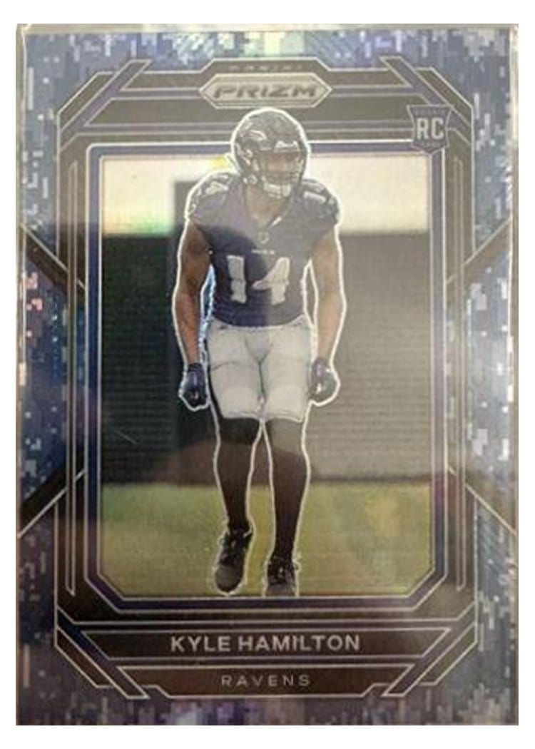 2022 Panini Prizm Base Set Kyle Hamilton #342 card
