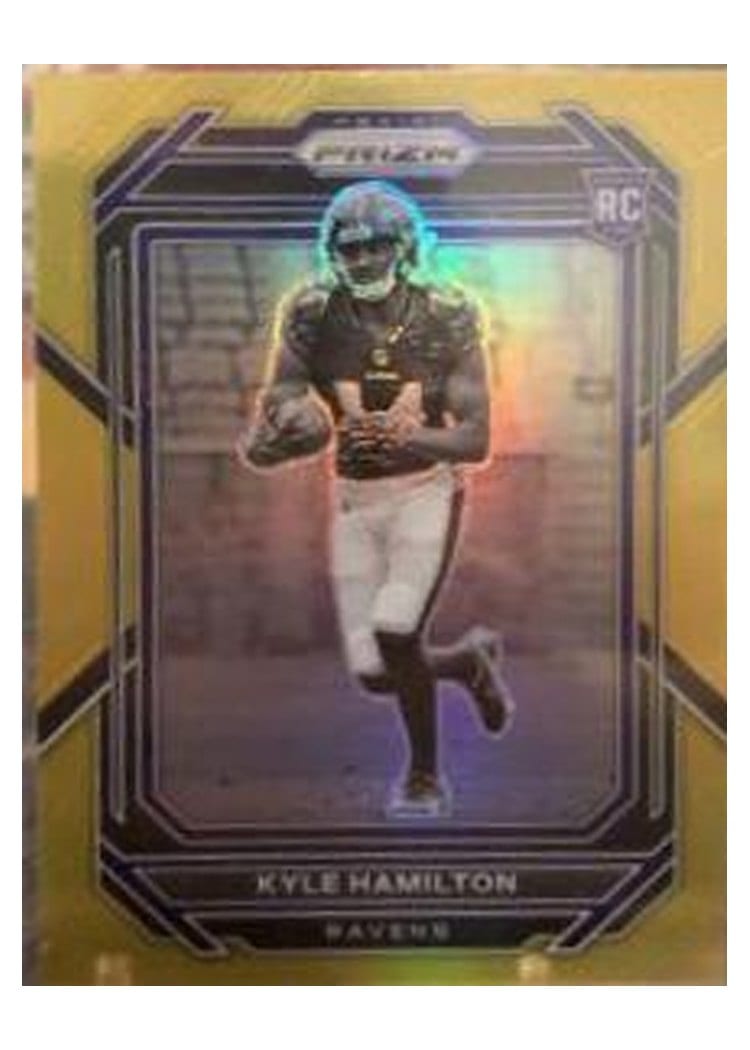2022 Panini Prizm Base Set Kyle Hamilton #342 card