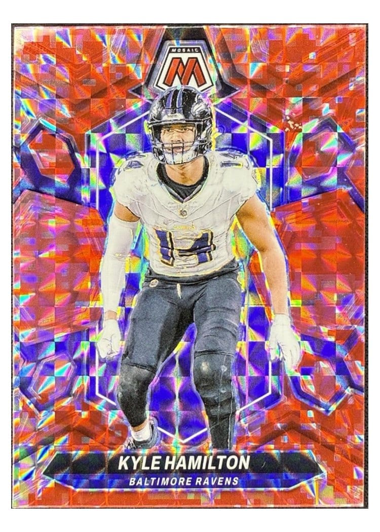2024 Panini Mosaic Base Set Kyle Hamilton #21 card