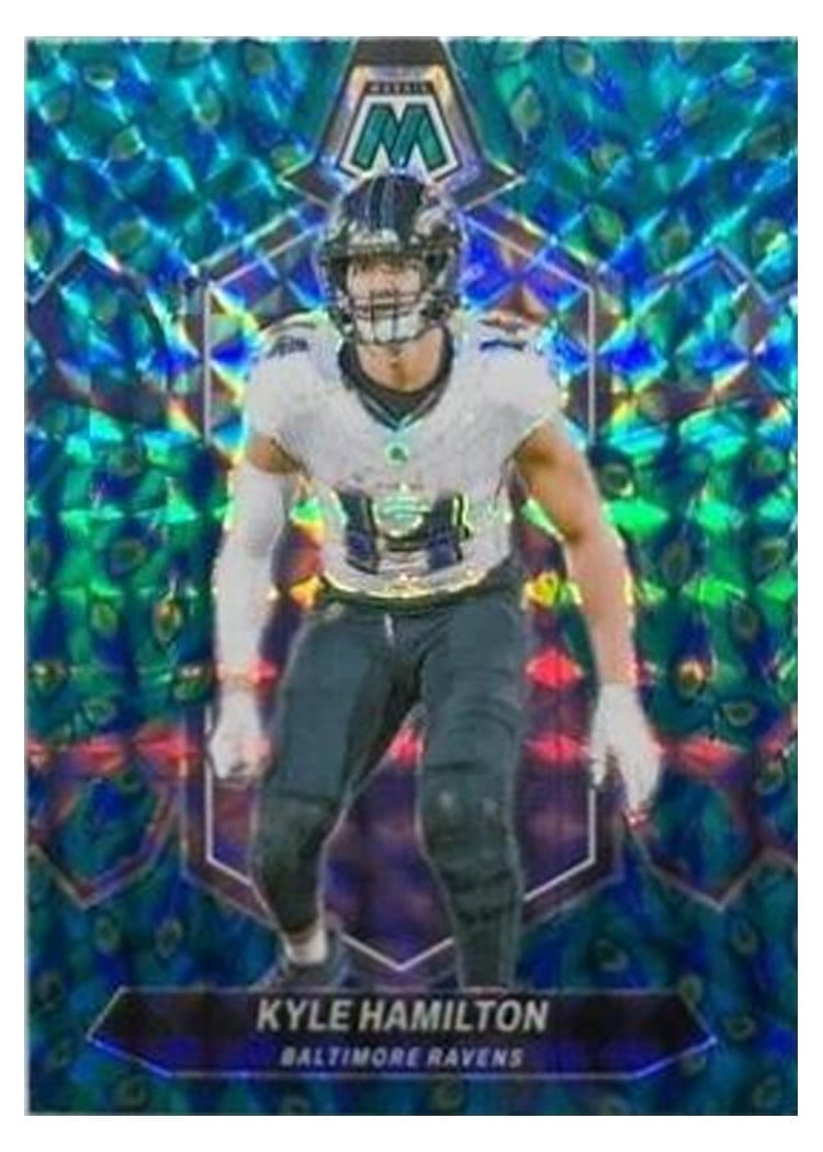 2024 Panini Mosaic Base Set Kyle Hamilton #21 card
