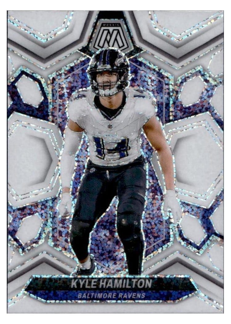 2024 Panini Mosaic Base Set Kyle Hamilton #21 card