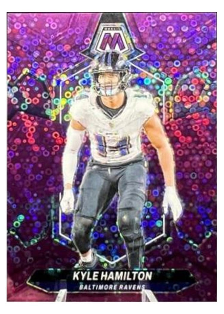 2024 Panini Mosaic Base Set Kyle Hamilton #21 card