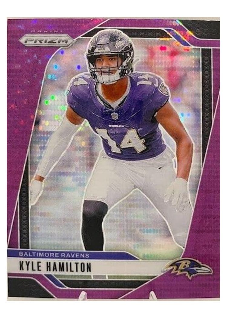 2024 Panini Prizm Base Set Kyle Hamilton #23 card