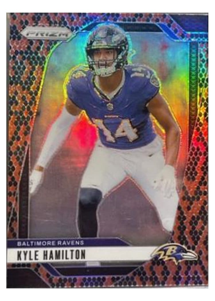 2024 Panini Prizm Base Set Kyle Hamilton #23 card