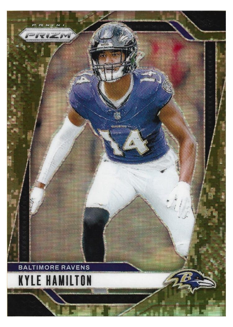 2024 Panini Prizm Base Set Kyle Hamilton #23 card