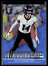 2024 Panini Totally Certified Intriguing Players Kyle Hamilton #15 card