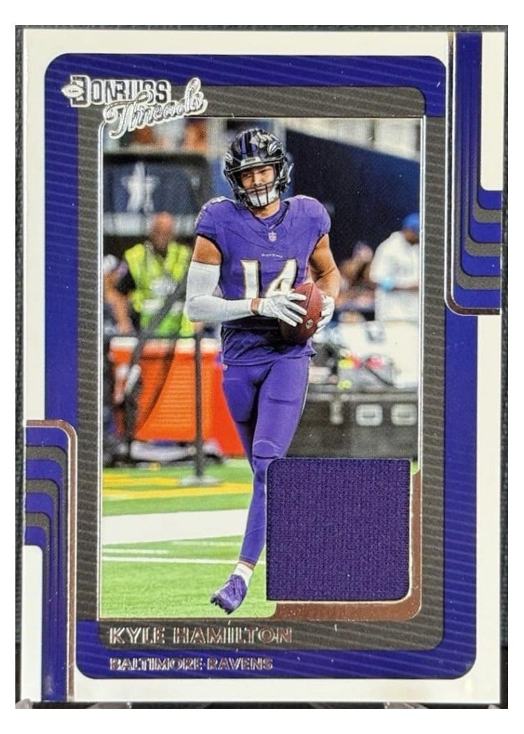 2025 Donruss Donruss Threads Kyle Hamilton #DTH-KHN card